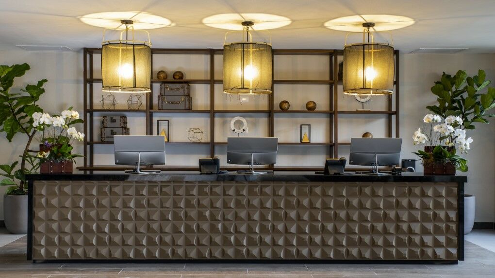 Be Live Collection Punta Cana Adults Only ภายนอก รูปภาพ Reception desk at the hotel